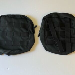 Black Tactical Jeep headrest covers. New.